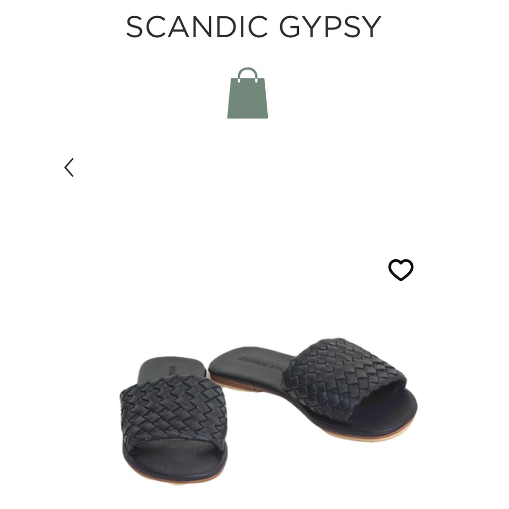 Scandic Gypsy Woven Leather Sandals